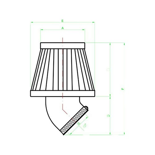 Athena 004433 luftfilter - 004433,