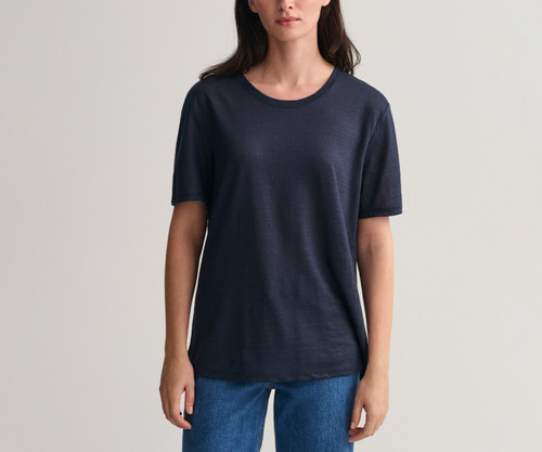 Gant damen shirt - t-shirt, navy