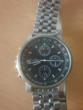 Herren Armbanduhr Edelstahl