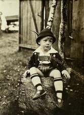 orig. Photo child boy costume