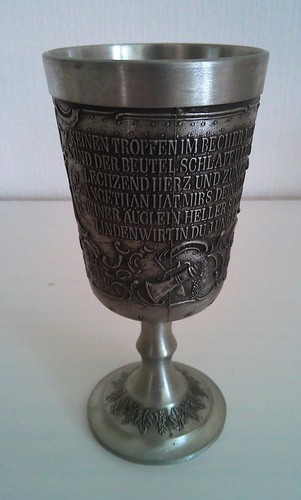 Zinnkelch trinkbecher römer - trinkbecher,