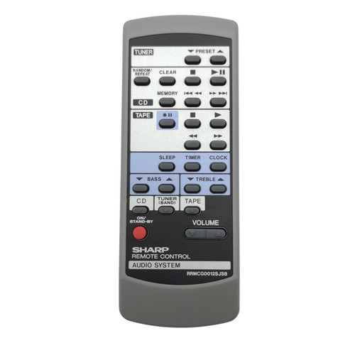 Sharp rrmcg0012sjsb - sharp,