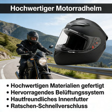 Integralhelm Klapphelm Matt