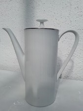 ARZBERG Secunda 2075 weiß mit Platinrand Kaffeekanne - unbenutzt