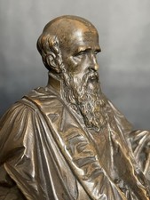 Antike Bronze Statue Gelehrten