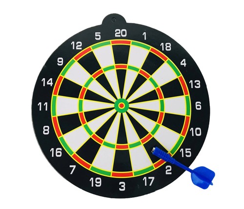 Magnetische dartscheibe 20cm - magnetische,