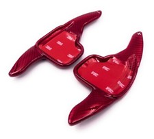 Schaltwippen dkg Shift Paddle für 2er 3er 4er 5er F F20 F30 F32 Carbon Style Rot