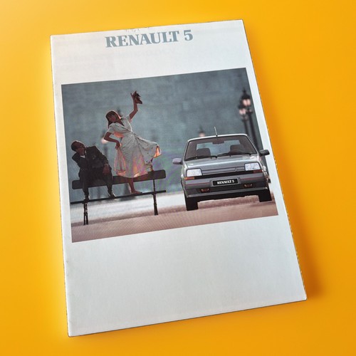 Renault prospekt brochure - renault,
