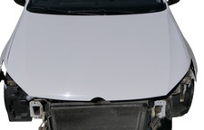 VW Polo 6R 6C Motorhaube Klappe vorn vorne weiß LB9A  - DELLE Knick Bilder!