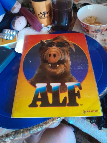 Panini sticker album - album, alf