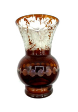 Vintage Böhmen Kristall Glas