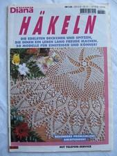 Diana Special Häkeln Anleitungen Filethäkeln Deckchen Sitzen häkeln