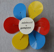 2 Stück Windrad Windmühle Spielzeug Windspiel Blume Minitextil