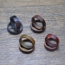 Herren Ebenholz Ringfinger