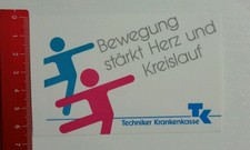 Aufkleber/Sticker: Techniker Krankenkasse - Bewegung stärkt Herz (07041653)