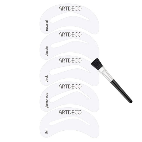 Artdeco eyebrow stencils - artdeco, stencils-