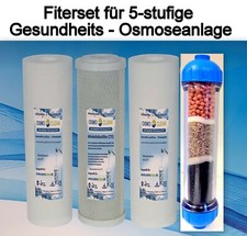 Filterset stufige osmose - 5-stufige, z.b