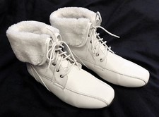 Damen Winter Stiefeletten Gr.39, weiß, Kunstpelz, La Mia