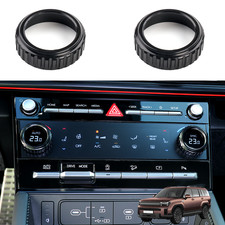 Black Air Conditioning Switch