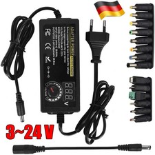 3V-24V 3A 72W Verstellbarer Netzadapter,Einstellbares Netzteil AC DC Adapter