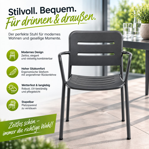 Gastro aluminium stuhl - gastro,