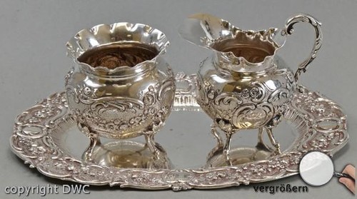 Milch zucker kännchen - zucker, set