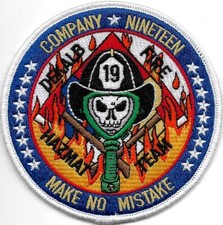 Fire Department HAZMAT Patch
