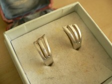 Top Creolen Silber massiv