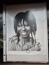 Original Autogramm Whoopi Goldberg