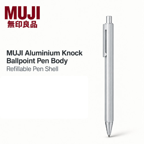 Muji aluminium knock - aluminium,