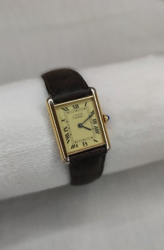 Must cartier vermeil tank - de,
