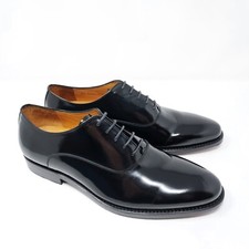 Prime Shoes PS Basel HC Plain Oxford Schwarz/Black Hi Shine Calf EU 41,5 UK 7,5