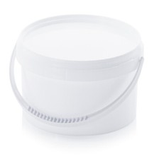 Eimer 3,0l rund mit Deckel und