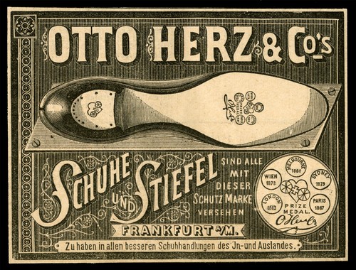 Alte reklame 1888 - reklame, herz