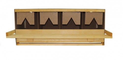 Legenest aus holz mit - legenest,