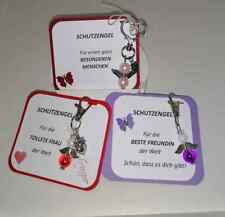 Glücksbringer Perlen Schutzengel Karte Freundin Frau tollen Menschen Geburtstag