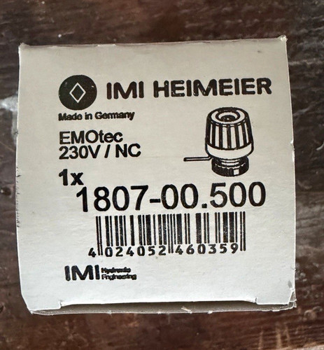 Imi heimeier emotec - imi,