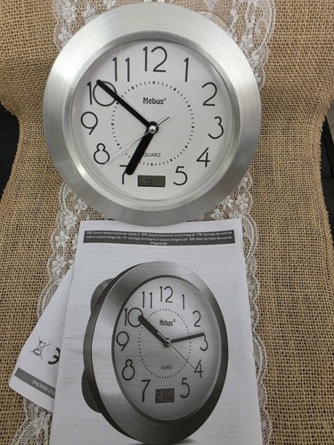 Baduhr wanduhr mit saugnapf - baduhr,