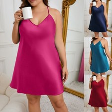 Übergröße Damen Satin