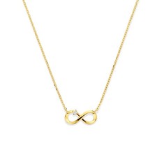 Collier Infinity Zirkonia 585