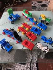 LEGO Duplo Fahrzeuge Set: Traktor, Anhänger, Polizei, Gelände Jeep, Zoo