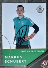 Autogrammkarte MARKUS SCHUBERT