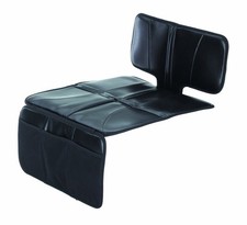 Schutzunterlage für Autositze, geeignet auch für ISOFIX Kindersitze, schwarz