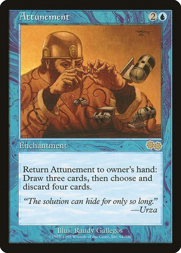 Mtg attunement urza - attunement,