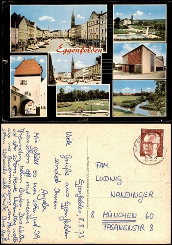 Eggenfelden mehrbildkarte mit - eggenfelden,