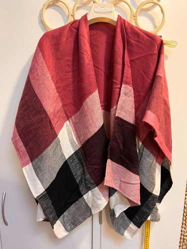 Damen poncho überwurf strick - damen,