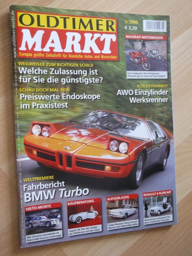 Oldtimer markt heft 2008 - markt,, 3/2008