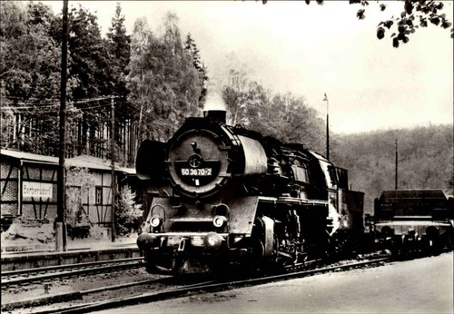 Eisenbahn verkehr zug - zug, ddr
