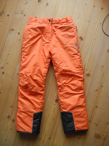 Mädchen skihose 152 orange - skihose,