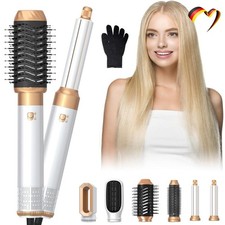 6 in 1 Föhnbürste Rotierend Stylingbürste elektrisch Haarstyler Lockenstab DHL-